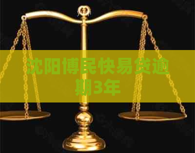 沈阳博民快易贷逾期3年