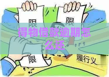 得物借款逾期怎么还