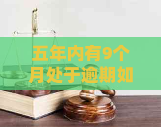 五年内有9个月处于逾期如何处理