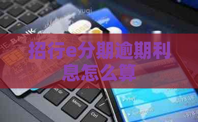 招行e分期逾期利息怎么算