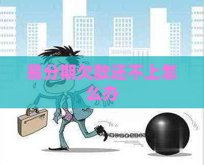 易分期欠款还不上怎么办