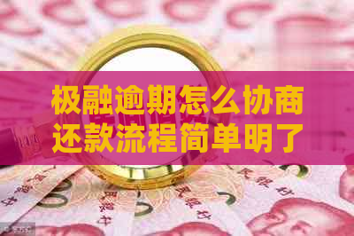 极融逾期怎么协商还款流程简单明了