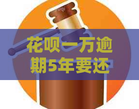 白条一万逾期5年要还多少钱
