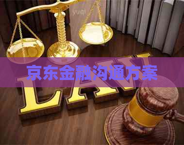 京东金融沟通方案