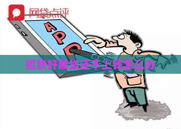 招联好期贷还不上钱怎么办