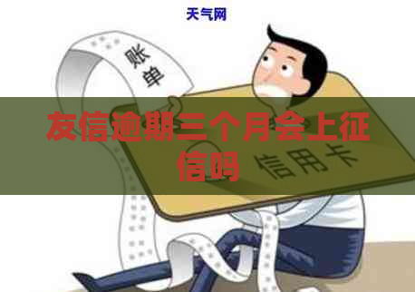 友信逾期三个月会上吗