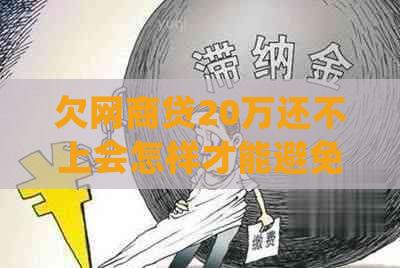 欠白条贷20万还不上会怎样才能避免处罚