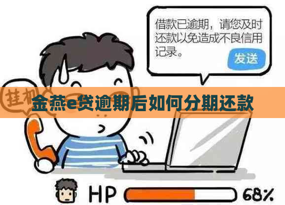 金燕e贷逾期后如何分期还款