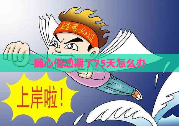 随心借逾期了75天怎么办