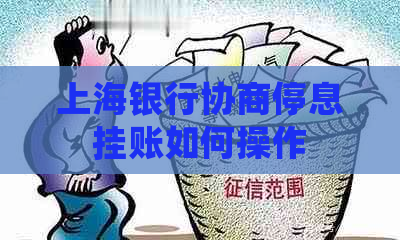 上海银行协商停息挂账如何操作