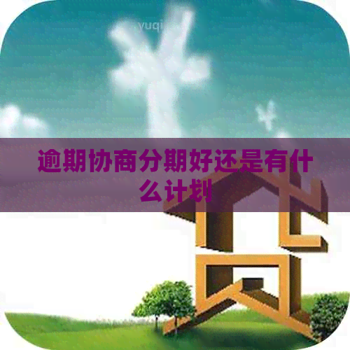 逾期协商分期好还是有什么计划