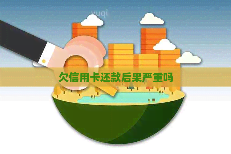欠信用卡还款后果严重吗
