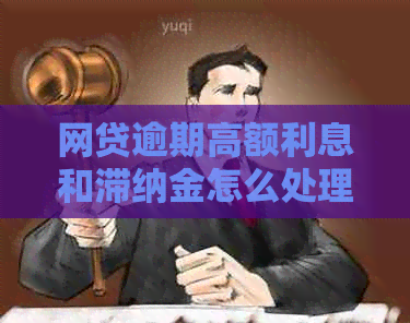 网贷逾期高额利息和滞纳金怎么处理
