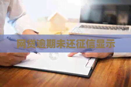 网贷逾期未还显示
