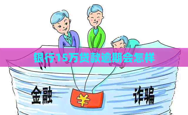 银行15万贷款逾期会怎样