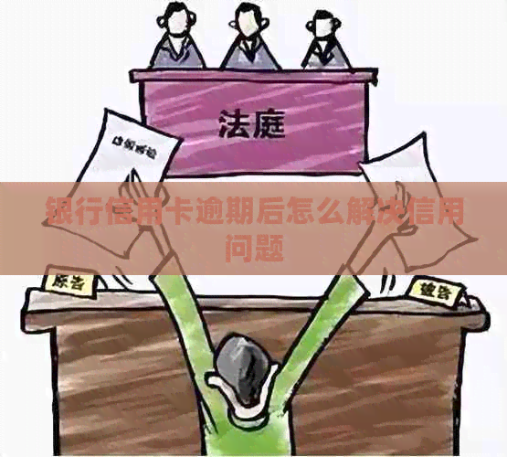 银行信用卡逾期后怎么解决信用问题