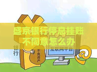 盛京银行停息挂账不同意怎么办