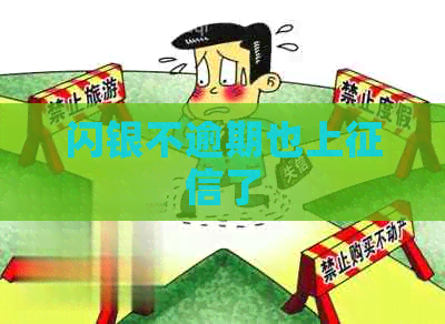 闪银不逾期也上了