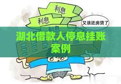湖北借款人停息挂账案例
