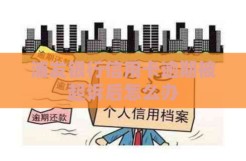 浦发银行信用卡逾期被起诉后怎么办