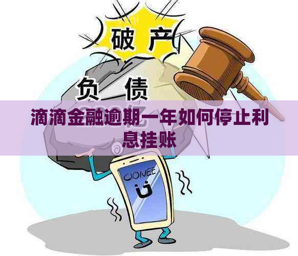 滴滴金融逾期一年如何停止利息挂账