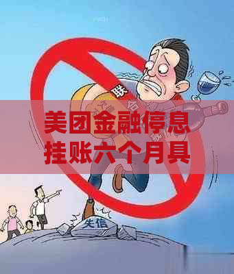 美团金融停息挂账六个月具体情况解析