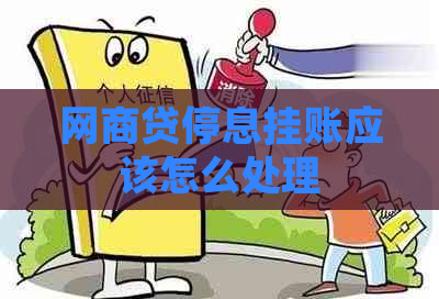 白条贷停息挂账应该怎么处理