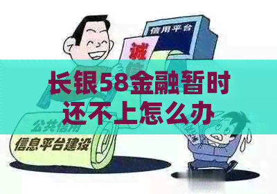 长银58金融暂时还不上怎么办