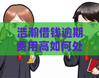 浩瀚借钱逾期费用高如何处理