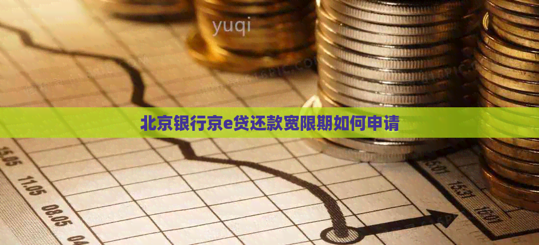 北京银行京e贷还款宽限期如何申请