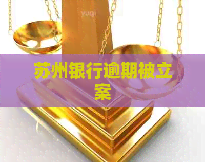 苏州银行逾期被立案