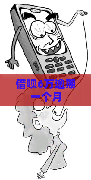 信用卡6万逾期一个月