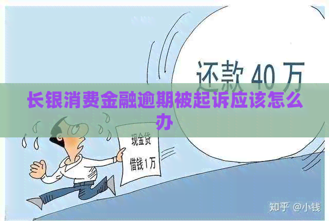 长银消费金融逾期被起诉应该怎么办