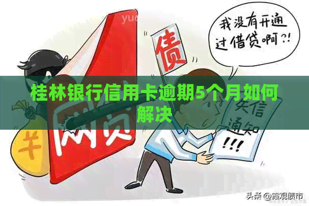 桂林银行信用卡逾期5个月如何解决