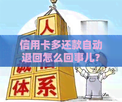 信用卡多还款自动退回怎么回事儿？