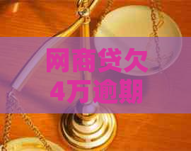 白条贷欠4万逾期