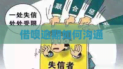 信用卡逾期如何沟通