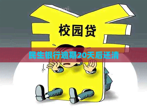 民生银行逾期20天后还清