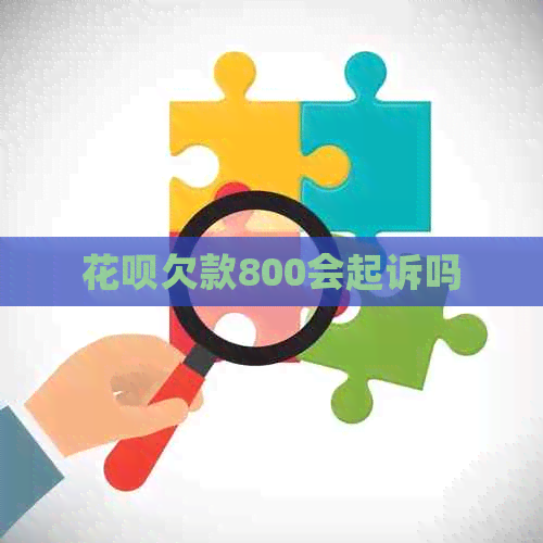 白条欠款800会起诉吗