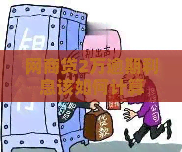 白条贷2万逾期利息该如何计算