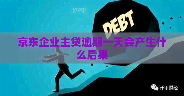京东企业主贷逾期一天会产生什么后果