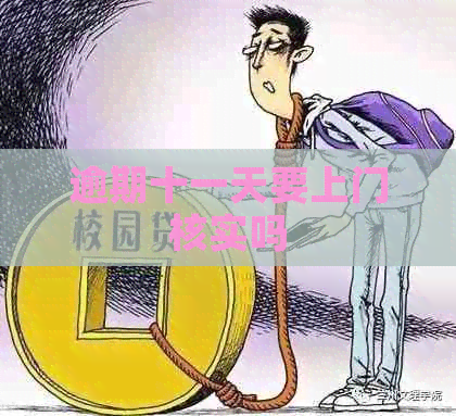 逾期十一天要上门核实吗