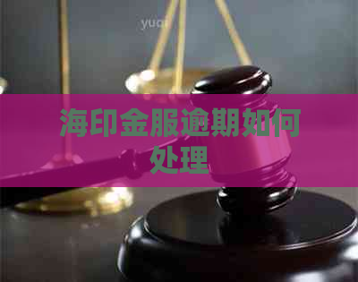 海印金服逾期如何处理