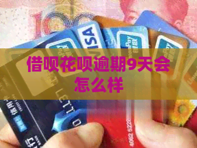 信用卡白条逾期9天会怎么样