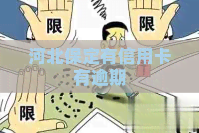 河北保定有信用卡有逾期