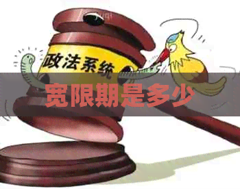 宽限期是多少