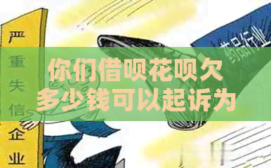 你们信用卡白条欠多少钱可以起诉为何金额起诉