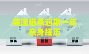 美团借条逾期一年亲身经历