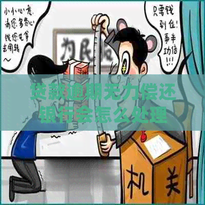 贷款逾期无力偿还银行会怎么处理
