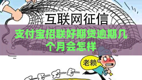 信用卡招联好期贷逾期几个月会怎样